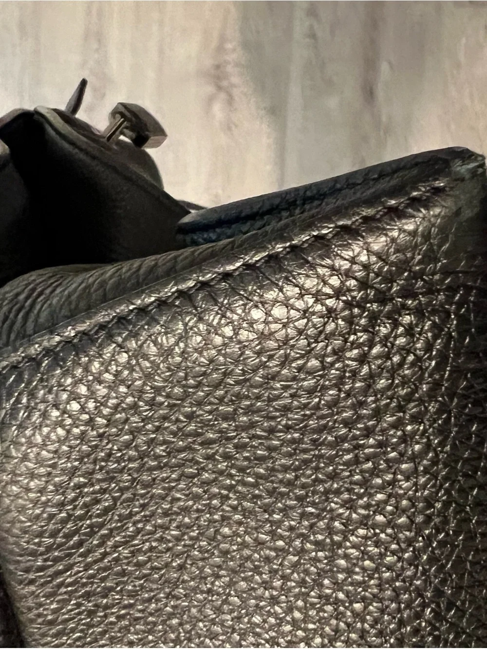 TOM FORD Alix Sleek Black Pebbled Leather Hobo Bag - Women's Shoulder Tote